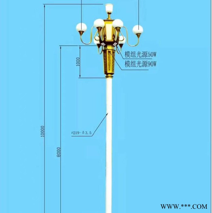 奋钧照明 公园太阳能景观灯 批发太阳能庭院路灯 景观太阳能路灯厂家 太阳能景观庭院灯