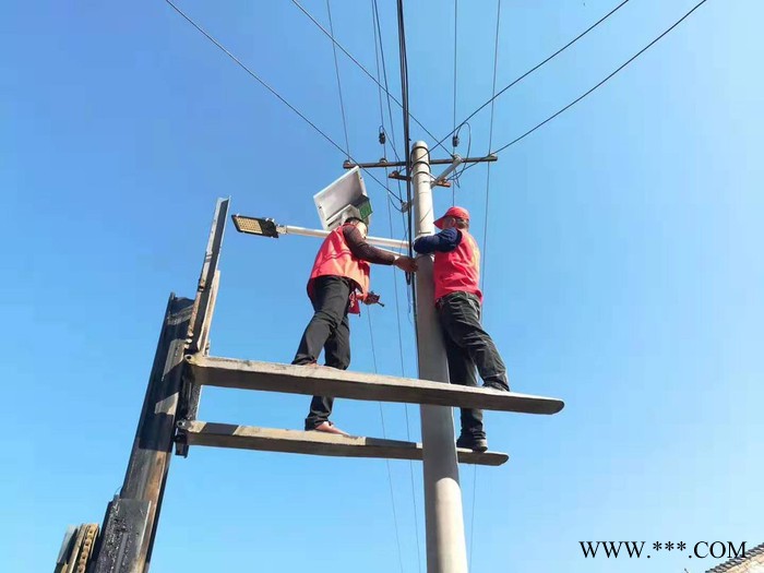 天光照明 抱箍太阳能路灯 挂墙太阳能路灯供应 抱电线杆太阳能路灯厂家 一体化太阳能路灯图3