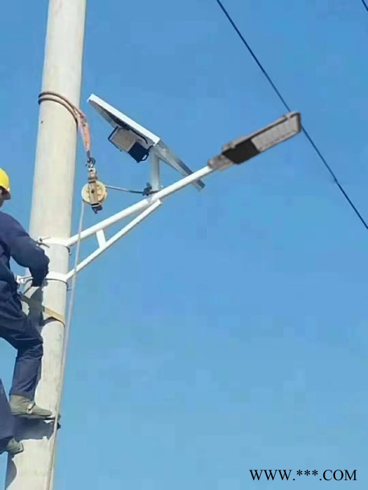 天光照明 抱箍太阳能路灯 挂墙太阳能路灯供应 抱电线杆太阳能路灯厂家 一体化太阳能路灯图5