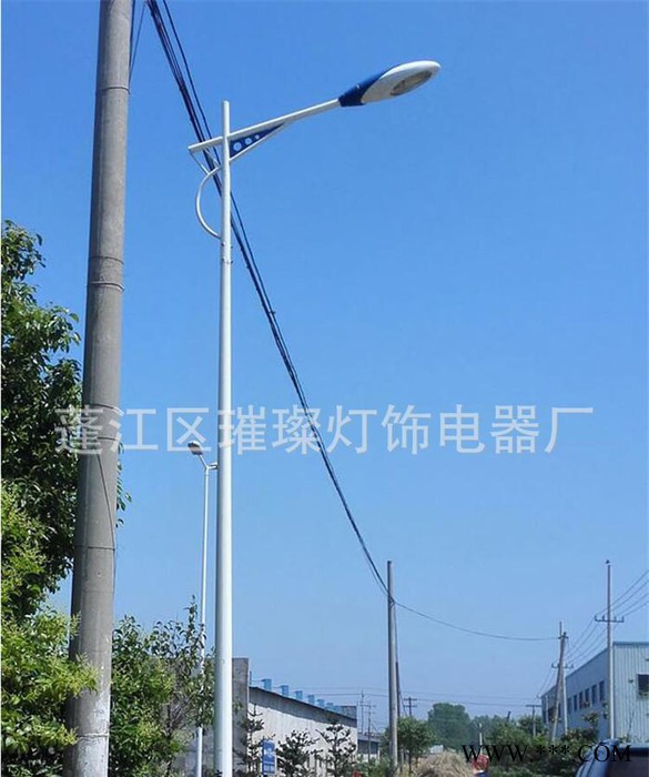 路灯 太阳能路灯 农村路灯led 新星灯 灯杆图2