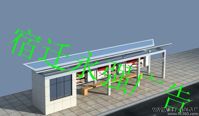 永强yq59济宁候车厅灯箱 太阳能候车亭厂家