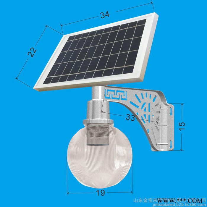 威海太阳能庭院灯价格 **金宝来太阳能灯图4