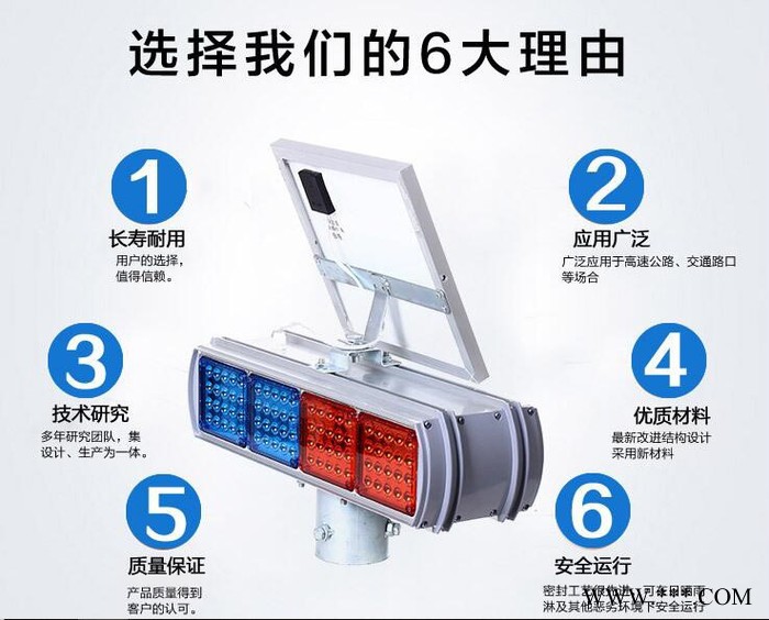 太阳能爆闪灯图2