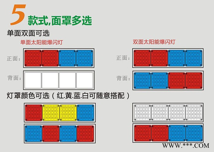 拓安七代爆闪灯 拓安厂家供应太阳能警示灯