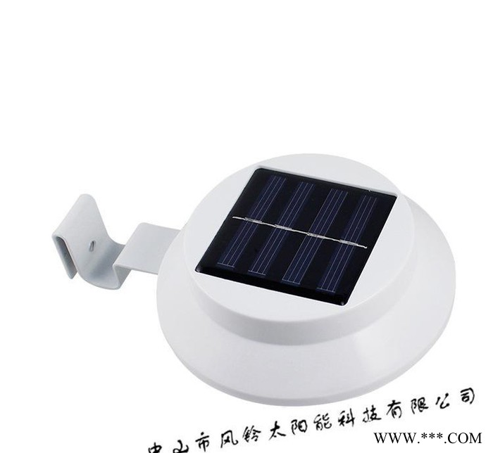 太阳能3LED水槽灯 太阳能3LED壁灯屋檐灯