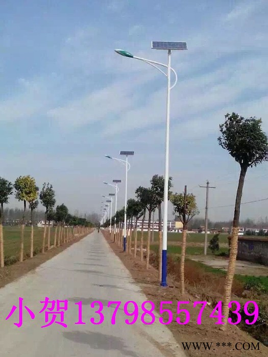 江西太阳能路灯厂家/LED路灯道路灯灯杆价格  太阳能路灯安装图2