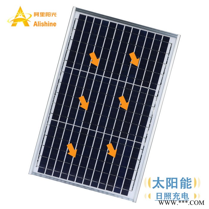 阿里阳光J20 LED太阳能路灯 20w 太阳能庭院灯 一体化太阳能路灯图6