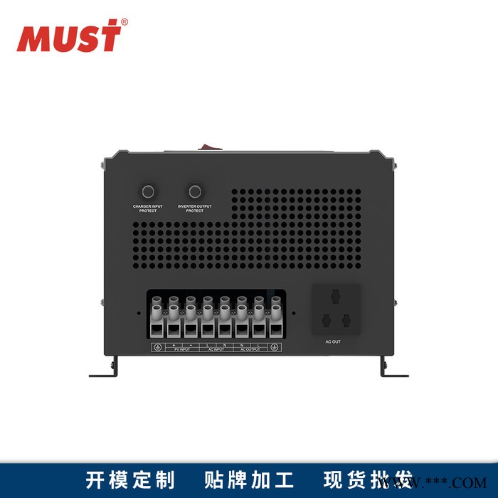 MUST光伏离网工频逆变器 PV30-1.5KW 12V/24V太阳能逆变器 **MUST逆变器光伏发电系统家用图2