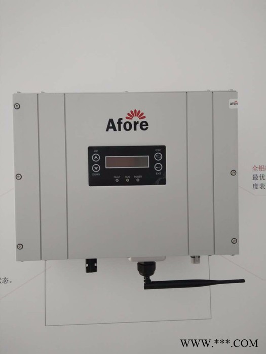 艾伏Afore1-3kw 输出220V单相单通道MPPT家用光伏逆变器 并网资质齐全图2