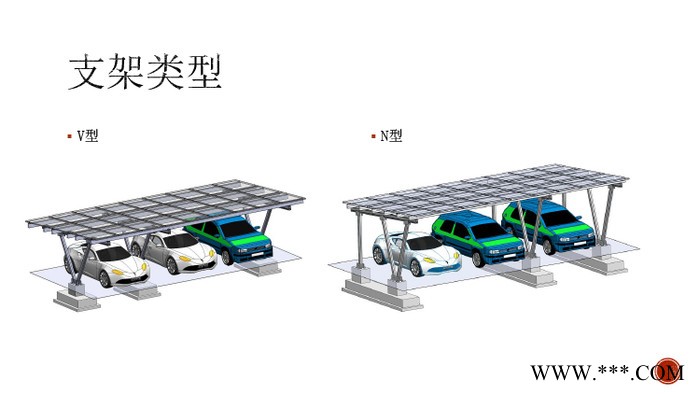 车棚光伏 光伏车棚图8