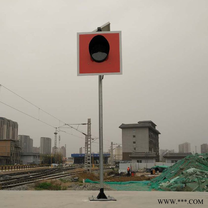 鑫隆旺铁路土挡灯 太阳能车挡表示器 太阳能电池板防护灯10W图5