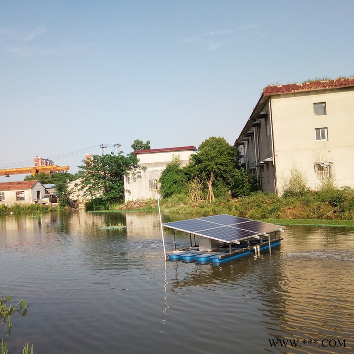 绿博斯LBSSUN-TL光伏曝气增氧机 太阳能曝气机 太阳能推流曝气机 河道曝气机 光伏景观曝气机图2