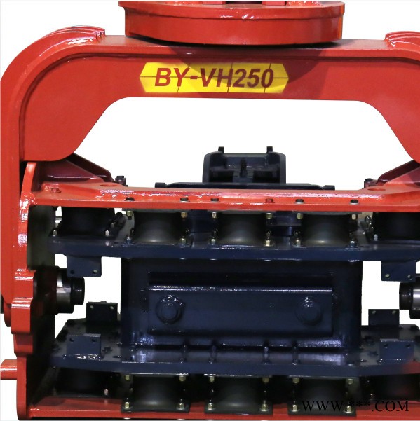 高频液压振动沉桩机单价 价格 高频液压桩机可打光伏桩图1