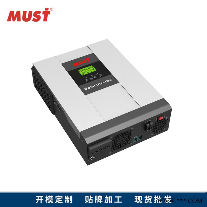 must高频混合太阳能逆变器 3000WDC48V电源逆变器 并离网家用光伏逆变器内置MPPT太阳能控制器 光伏屋顶发电图3