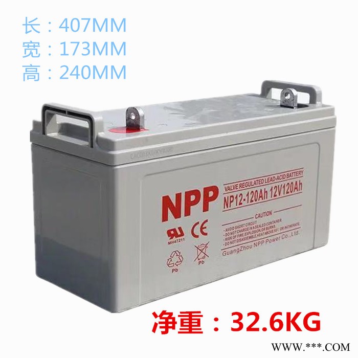 耐普胶体蓄电池NPG12-38太阳能胶体免维护电池12V38AH 光伏发电 家用太阳能专用胶体蓄电池 UPS电源专用图5