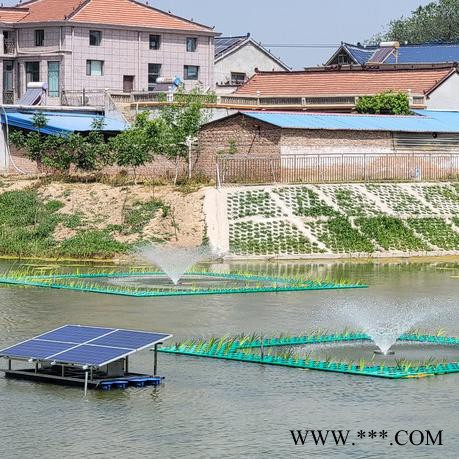 绿博斯LBSSUN-PQ 太阳能喷泉曝气机 太阳能曝气机 河道曝气机 光伏曝气增氧机 河道景观喷泉曝气机图7