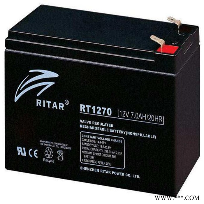 RITAR瑞达蓄电池RA12-24 12V24AH铅酸储能型蓄电池 UPS电源专用电池图6