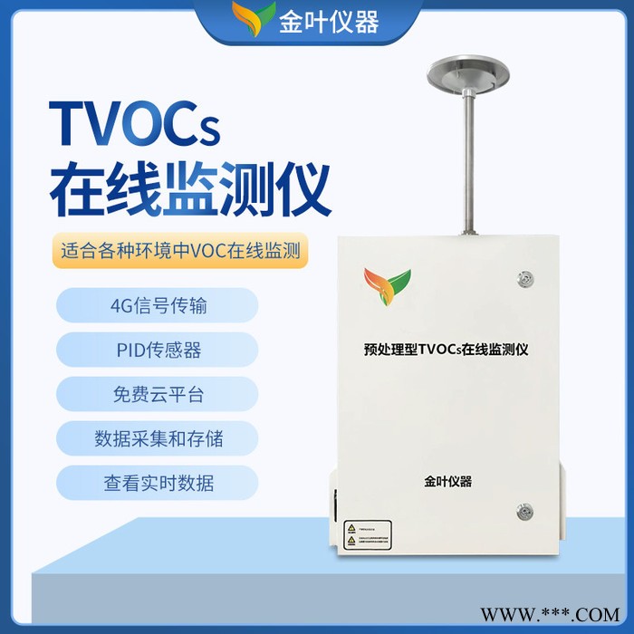 vocs在线监测系统，SLFW-YC01vocs监测设备厂家，推荐济南金叶仪器图3