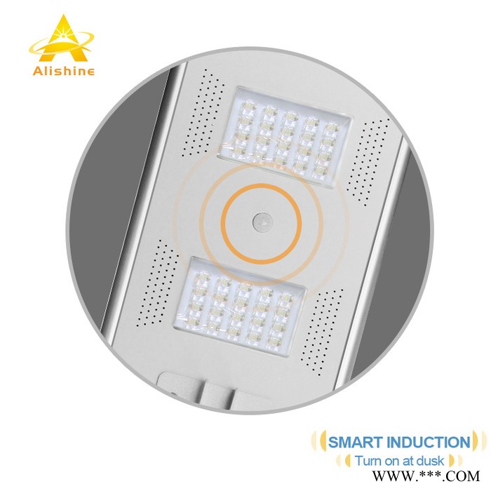 深圳工厂直销 阿里阳光AL-240 LED太阳能路灯40w 一体化太阳能路灯 太阳能庭院灯 太阳能感应灯 锂电池太阳能灯图7