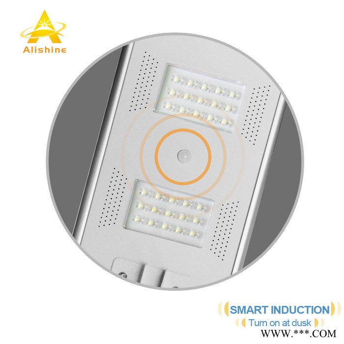 深圳工厂直销 阿里阳光AL-230 LED太阳能路灯30w 一体化太阳能路灯 太阳能庭院灯 太阳能感应灯 锂电池太阳能灯图8