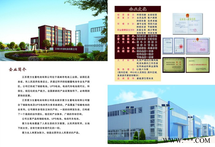 供应爱力生6-CNJ太阳能蓄电池、胶体蓄电池、储能