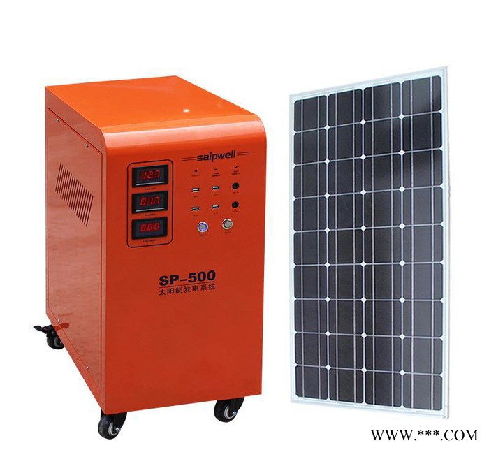 ** 家用太阳能系统 500W 环保新能源 交流发电系统图2