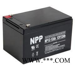 耐普蓄电池NP12-28太阳能UPS应急电源12V28AH铅图2