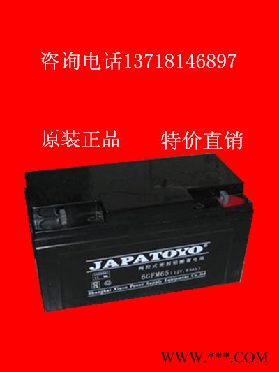 东洋蓄电池12V65AH 6GFM65 太阳能阀空UPS电源