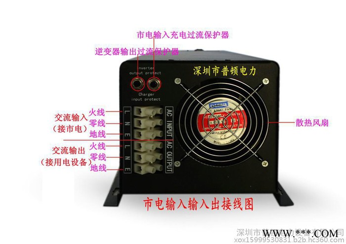 普顿PD 太阳能发电系统12KW12KW太阳能逆变器12KW离网逆变器DC4812KW太阳能逆变器**太阳能逆变器图2