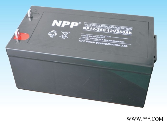 NPP 耐普蓄电池 NP12-250 太阳能免维护蓄电池 12V250AH UPS电源