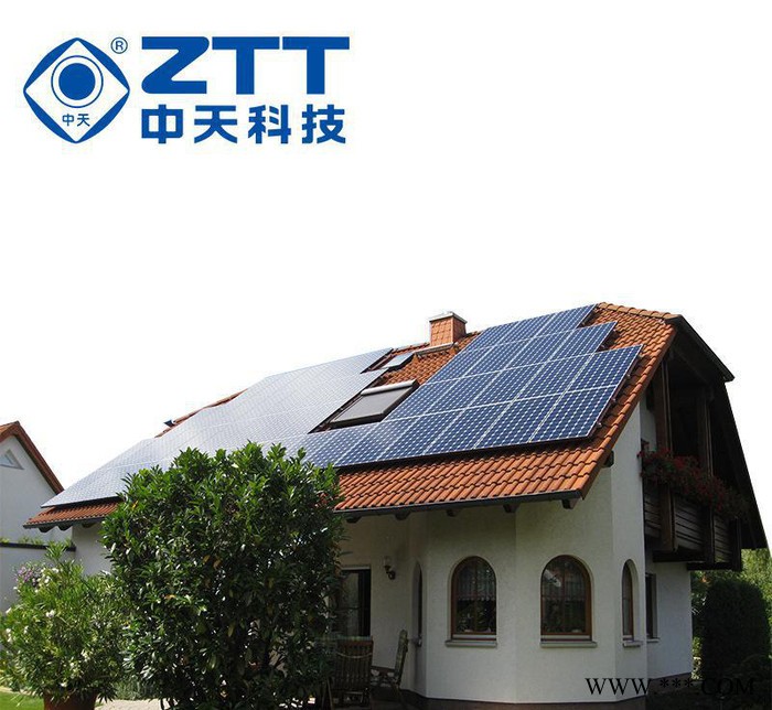 中天   太阳能光伏发电系统 分布式并网 家用商用  3KW