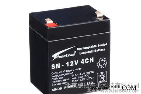 sinonteam赛能蓄电池SN-12V4CH铅酸免维护12V4AH阀控式密闭蓄电池