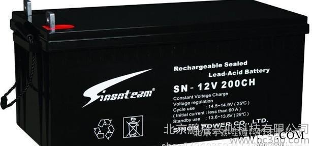 sinonteam赛能蓄电池SN-12V250CH铅酸免维护12V250AH阀控式蓄电池