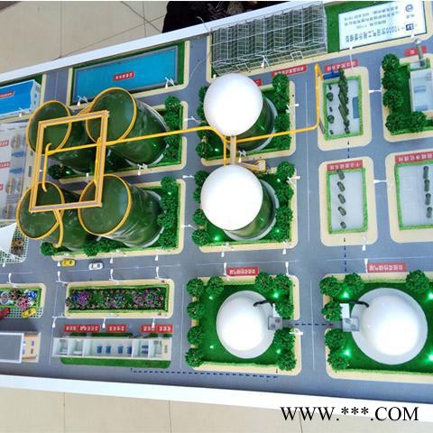 风力火力发电模型制作房地产农业山体户型古建筑发电别墅沙盘模型图4