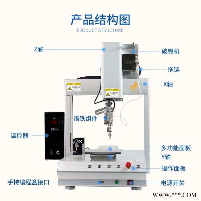 腾拓自动焊锡机 超级电容动车风力发电机模组焊锡机 超大功率焊接加锡 电容焊锡机 全自动焊锡机图5