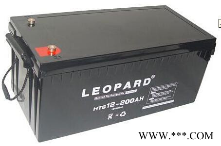 LEOPARD美洲豹蓄电池HTS12-200 LEOPARD蓄电池 铅酸免维护蓄电池 太阳能蓄电池 风力发电储备电源图5