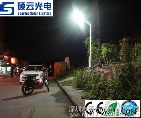 LED12V太阳能路灯磷酸铁锂电池SAR-L40W庭院路灯道路灯景观灯