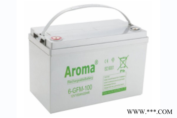 华龙AROMA蓄电池6-FM-20/12V20AH 铅酸免维护蓄电池 UPS/EPS不间断电源 风力发电储备电源图2