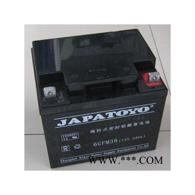 东洋JAPATOYO蓄电池 6GFM65/12V65AH 阀控式密封蓄电池 UPS不间断电源太阳能风力发电储备电源