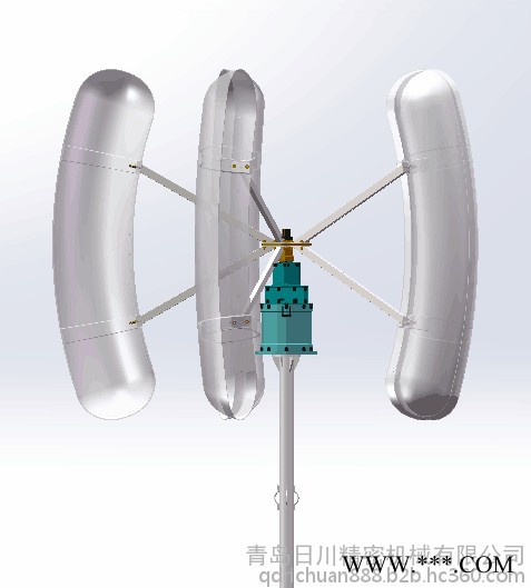 青岛日川1KW垂直轴风力发电机RCVA-1000图5