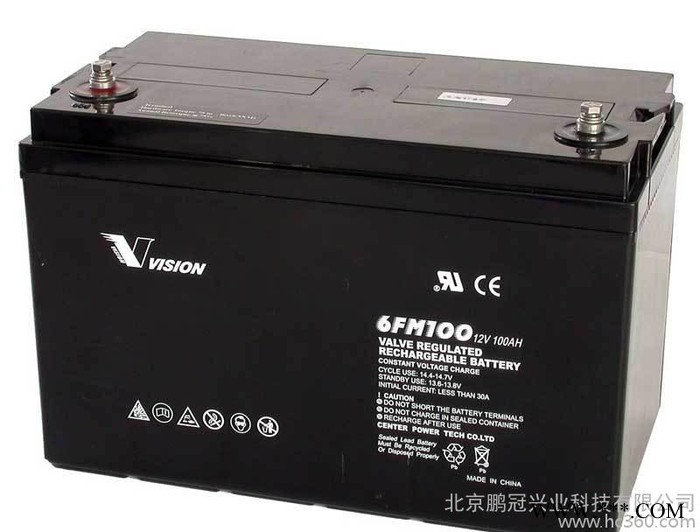 VISION蓄电池CP12120 三瑞蓄电池12V12AH风力发电储能用电瓶图2