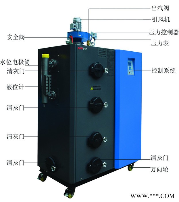 劳士特节能环保150公斤生物质蒸汽发生器 洗涤整烫专用小型蒸汽炉生物质锅炉 浙江热能设备**图4