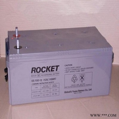 韩国ROCKET蓄电池ESH80-12 12V80AH消防设备电源电池 UPS蓄电池 EPS直流屏电池 光伏发电蓄电池