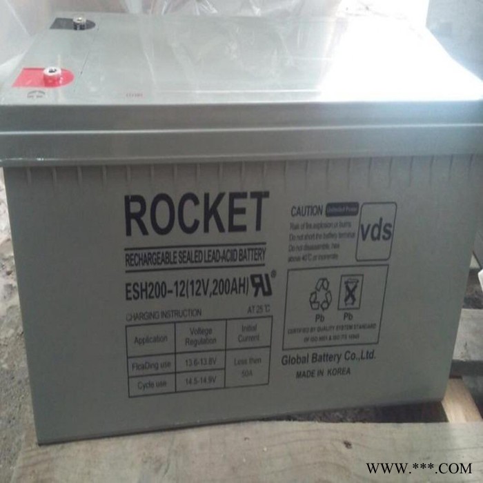 韩国ROCKET蓄电池ESH130-12 12V130AH消防设备电源电池 UPS蓄电池 EPS直流屏电池 光伏发电电池图7