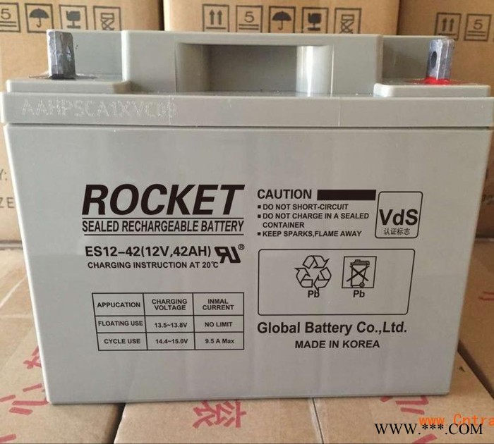 韩国ROCKET蓄电池ESH130-12 12V130AH消防设备电源电池 UPS蓄电池 EPS直流屏电池 光伏发电电池图3