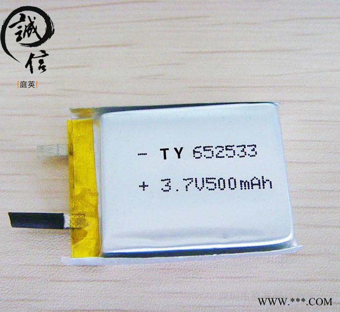 **652533 锂电池 500 毫安 3.7v  聚合物锂电池 品牌锂电池订做图3