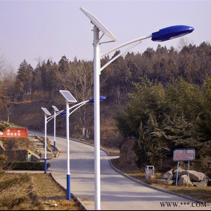 太阳能光伏路灯生产厂家定制农村6m8米30W50瓦价格LED太阳能路灯