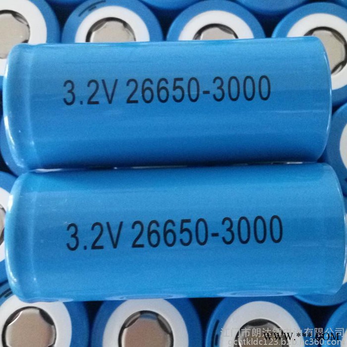 江门市朗达锂电池26650 圆柱形磷酸铁锂3.2v   **A品足容量锂电池图3