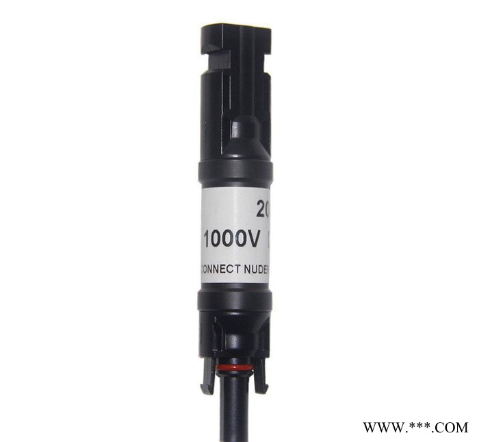 1000V MC4光伏连接器，带保险丝连接器，防水IP67,PPO材质