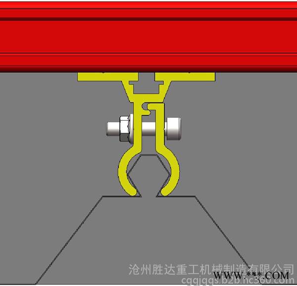 彩钢钢结构C型钢公司生产加工太阳能光伏支架 c型钢 钢结构加工件 光伏支架图2